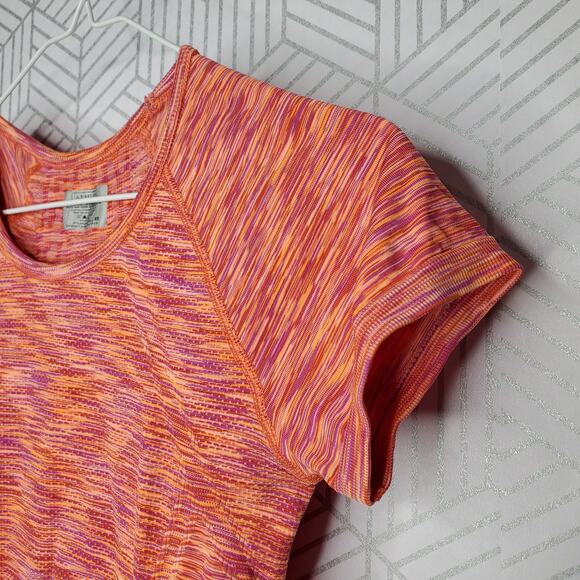 Athleta Fastest Track Pop Pink and Orange Top XS - Picture 9 of 10